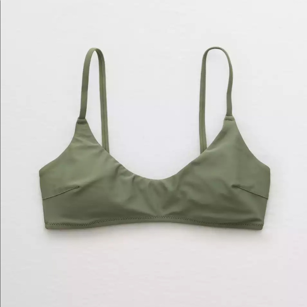 NWT Aerie Scoop Bikini Top XL